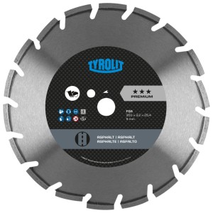 Диамантен диск C7SW 400x3,2x25,4 FSAP1 - TYROLIT Type Nr: 574845