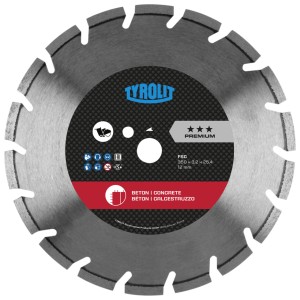 Диамантен диск C7W 600x3,6x25,4 FSCP1 - TYROLIT Type Nr: 574858