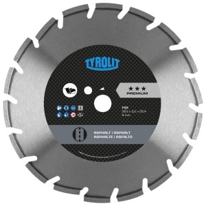 Диамантен диск DCA 400x25,4x3,2/10mm Basic - TYROLIT Type Nr: 529402