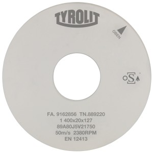 Абразивен диск 1 300x40x127 89A60K5AV217 50 - TYROLIT Type Nr: 66141