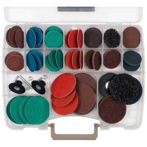 Демонстрационен сет QUICK-CHANGE PAD QDISC 50xR_75XR DEMOBOX P - TYROLIT Type Nr: 34064598