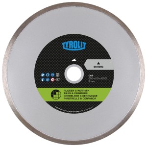 Диамантен диск 1A1R 230x2x22,23 DCTB1 - TYROLIT Type Nr: 475986