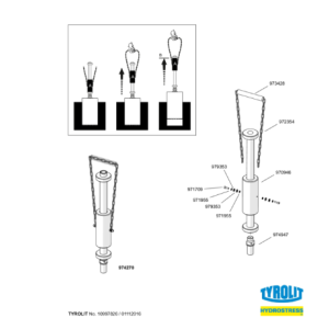 Приспособление Extraction device for core bits - TYROLIT Type Nr: 974270