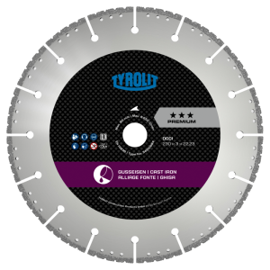 Диамантен диск UC3 350×4.1×25.4 DCCI Premium - TYROLIT Type Nr: 34551887