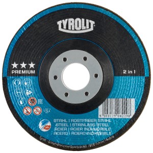 Диск RONDELLER 29RON 125x22,23 A36Q-BF - TYROLIT Type Nr: 908227