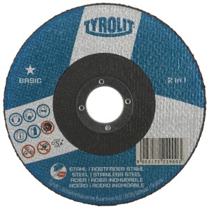 Отрезен диск 41C 125x1x22,23 A60Q-BFB - TYROLIT Type Nr: 34589758