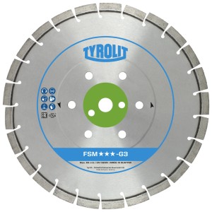 Диамантен диск C3CW 400x3,9x35/25,4 FSHP2-HGT3 7M174 - TYROLIT Type Nr: 34459383