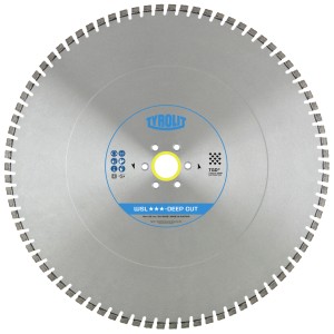 Диамантен диск C4 1600x4,4x60 WSLP3-DC 12M109 - TYROLIT Type Nr: 34379257