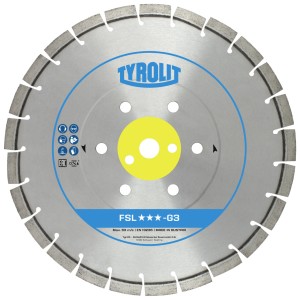 Диамантен диск C73SW 350x2,8x35/25,4 FSLP2-G3 7M174 - TYROLIT Type Nr: 34157335