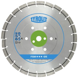 Диамантен диск C73SW 450x3,6x35/25,4 FSMP2-G5 7M174 - TYROLIT Type Nr: 151376