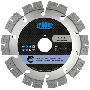 Диамантен диск C73W 115x2,4x22,23 DCHP3 - TYROLIT Type Nr: 34475858