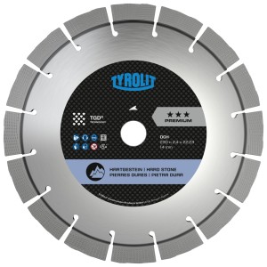 Диамантен диск C73W 300x2,6x20 DCHP4 - TYROLIT Type Nr: 34435150