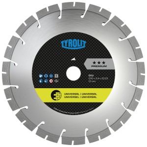 Диамантен диск C73W 300x2,6x25,4 DCUP3 - TYROLIT Type Nr: 34431008