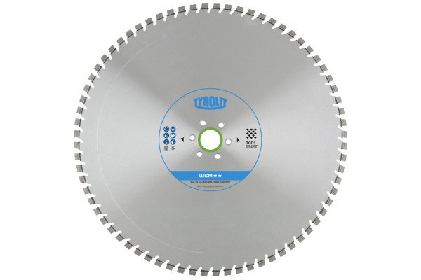 Промоция: комплекти от 3 и 5 стенорезни диска TYROLIT C7W 825 mm за армиран бетон